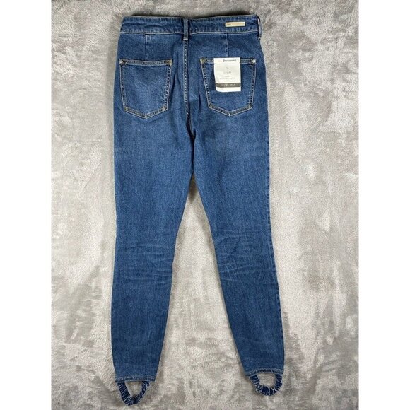 Pilcro & The Letterpress Script Stirrup Ankle Jeans - Size 28 - Picture 6 of 14